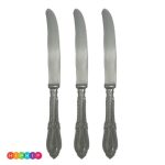 10 סכינים וינטג' כסף