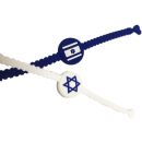 צמידי סילקון דגל ישראל 4 יחידות