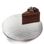 תחתית לעוגה עגולה כסף 29 ס"מ