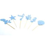 טופרים בת הים גליטר - תכלת