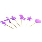 טופרים בת הים גליטר - ורוד פוקסיה