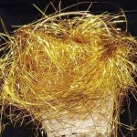 צלופן גרוס למילוי - זהב