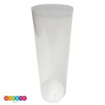 כוסות לונג - שקוף חלבי