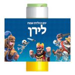 מדבקות לבועות סבון - קלאש רויאל
