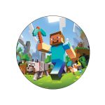 תמונה אכילה עגולה מיינקראפט 1