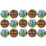 דף לקאפקייקס מיינקראפט 1