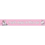 באנר בעיצוב אישי מיני חד קרן