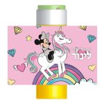 מדבקות לבועות סבון - מיני חד קרן