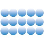 דף לקאפקייקס כחול אומברה 1