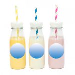 מדבקות עגולות לעיצוב כחול אומברה