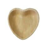 צלחות קטנות לב מתכלות