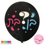 בלון קונפטי לגילוי מין היילוד - בת
