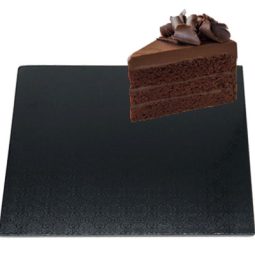 תחתית לעוגה ריבוע שחור 34 ס