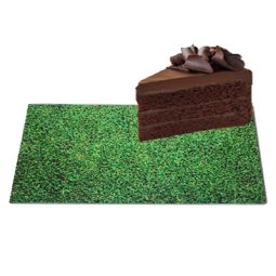 תחתית לעוגה מלבן דשא 45*30 ס