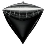 בלון הליום יהלום - שחור