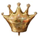 בלון הליום גדול כתר זהב