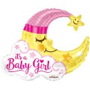 בלון הליום ירח it's a baby girl