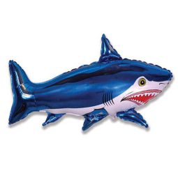 בלון הליום ענק כריש כחול