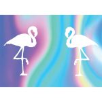 תמונה אכילה פלמינגו הולוגרפי 1