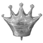 בלון הליום גדול כתר כסף