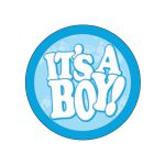 תמונה אכילה עגולה It's a boy 1