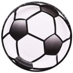 צלחות נייר גדולות כדור כדורגל