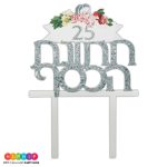 טופר אקרילי חתונה הכסף - 25