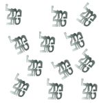 קונפטי מזל טוב - כסוף