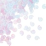 קונפטי מסולסל אומברה ססגוני