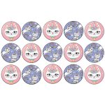 דף לקאפקייקס חתול חד קרן