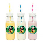 מדבקות עגולות לעיצוב מיקי מאוס