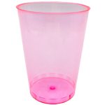 כוסות קריסטל קשיחות - ורוד