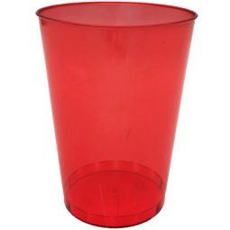 כוסות קריסטל קשיחות - אדום