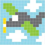 קיט רקמה תך קצר אווירון