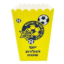 קופסאות פופקורן וחטיפים מכבי תל אביב - כדורגל