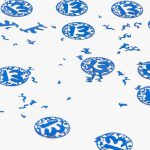 קונפטי בר מצווה 13 גדול - כחול