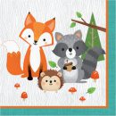 חבילת יום הולדת חיות היער 8 מוזמנים