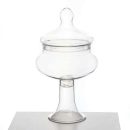 בונבוניירת ממתקים עם מכסה - גדול