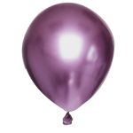 בלוני לטקס כרום סגול 5 יח'