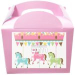 קופסאות עם מדבקות בעיצוב אישי - קרוסלה קסומה