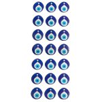 מדבקות עין יוונית קטנות