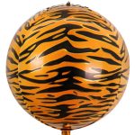 בלון הליום תלת מימד ג'ונגל נמר