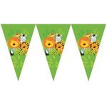 שרשרת דגלונים חיות הג'ונגל