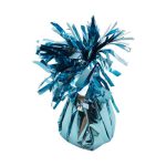 משקולת תכלת מטאלי לסידור בלונים