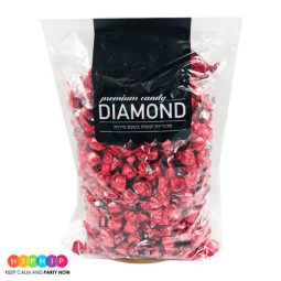 סוכריות יהלום - אדום 800 גרם