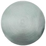 פלייסמנט לעיצוב שולחן עלים - כסף