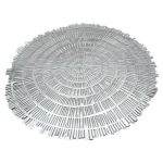 פלייסמנט לעיצוב שולחן פסים - כסף