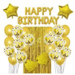 סט לעיצוב חדר יומולדת - זהב