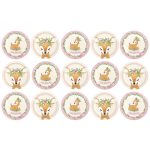 דף לקאפקייקס במבי 1