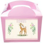 קופסאות עם מדבקות בעיצוב אישי - במבי